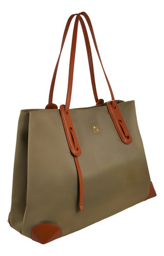 Bolso De Mujer Para Laptop 15.6 Perfect Choice Sahara Marrón 15.6