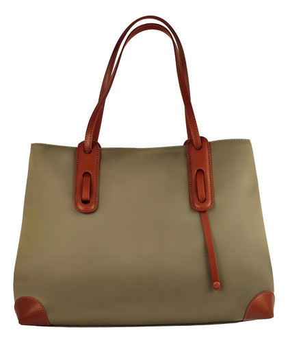 Bolso De Mujer Para Laptop 15.6 Perfect Choice Sahara Marrón 15.6