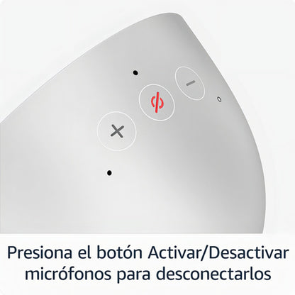 Amazon Echo Spot Bocina Inteligente Pantalla Con Reloj White