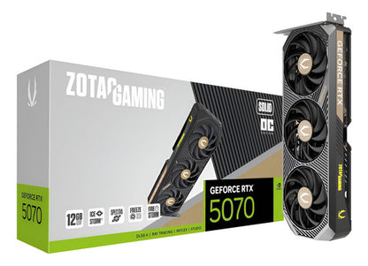 Tarjeta Video Zotac Nvidia Geforce Rtx 5070 Gaming Solid Oc