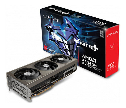 Tarjeta De Video Sapphire Amd Radeon Rx 9070 Xt Gaming, 16gb