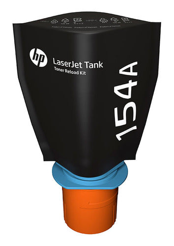 Kit De Recarga De Toner Hp Laserjet 154a W1540a Color Negro