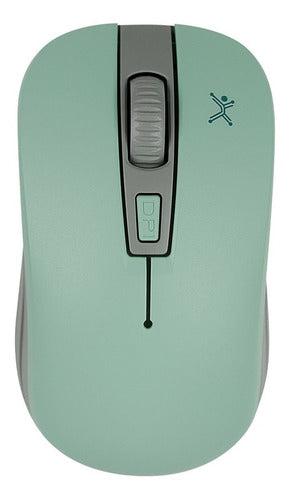 Mouse Perfect Choice Óptico Essential Rfinalámbrico Turquesa