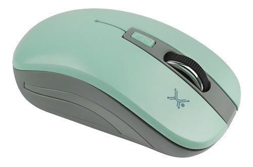 Mouse Perfect Choice Óptico Essential Rfinalámbrico Turquesa