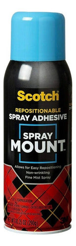 Adhesivo Scotch 3m 6065 Aerosol Spray Mount 290 Gr Pieza