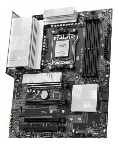 Tarjeta Madre Msi Pro B850-p Wifi Atx Am5 256gb Ddr5, Hdmi Negro