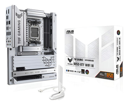 Tarjeta Madre Asus Tuf Gaming B850-btf Wifi W Atx Am5 Ddr5 Blanco