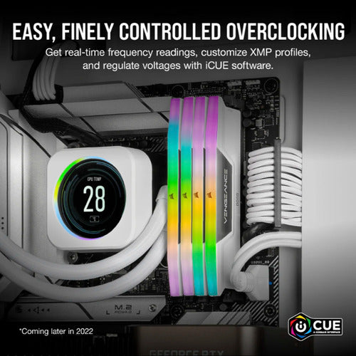 Kit Memoria Ram Corsair Vengeance Ddr5 6400mhz 32gb Blanco