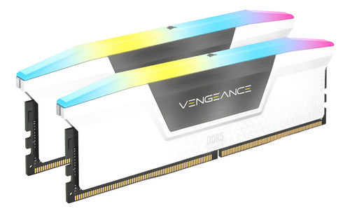 Kit Memoria Ram Corsair Vengeance Ddr5 6400mhz 32gb Blanco