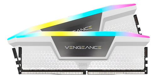 Kit Memoria Ram Corsair Vengeance Ddr5 6400mhz 32gb Blanco