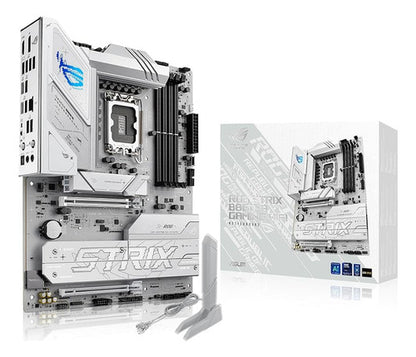 Tarjeta Madre Asus Rog Strix B860a Gaming Wifi Atx 1851 Ddr5 Blanco