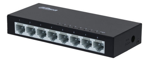 Switch Dahua Fast Ethernet Dh-pfs3008-8et-v2, 8 Puertos