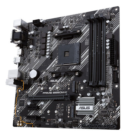 Tarjeta Madre Asus Prime B550m-k, Micro-atx Am4 128gb Ddr4 Negro