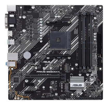 Tarjeta Madre Asus Prime B550m-k, Micro-atx Am4 128gb Ddr4 Negro