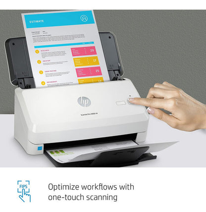 Scanner Hp Scanjet Pro 3000 S4 600x600 Escáner Color Dúplex
