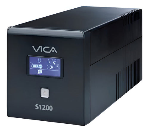 No Break Vica Smart S1200, 600w, 1200va, Salida 120v
