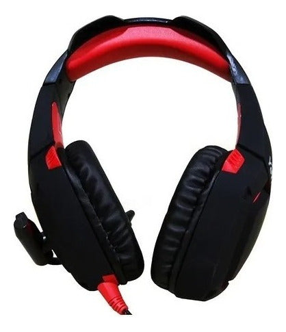 Audifonos Gamer Ydw-33402 Yeyian Wicked Serie3000 Negro/rojo