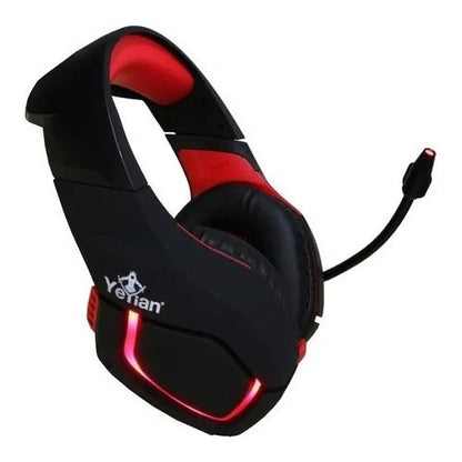 Audifonos Gamer Ydw-33402 Yeyian Wicked Serie3000 Negro/rojo