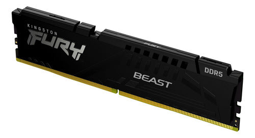 Memoria Ram Kingston Fury Beast Ddr5, 6000mhz, 32gb, Cl30