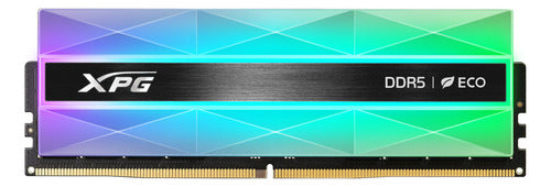 Memoria Ram Xpg Lancer Neon Rgb Ddr5 6000mhz 16gb Multicolor