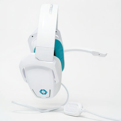 Vortred Audífonos Gamer Cloud Pass 7.1, 2.2m Blanco/azul