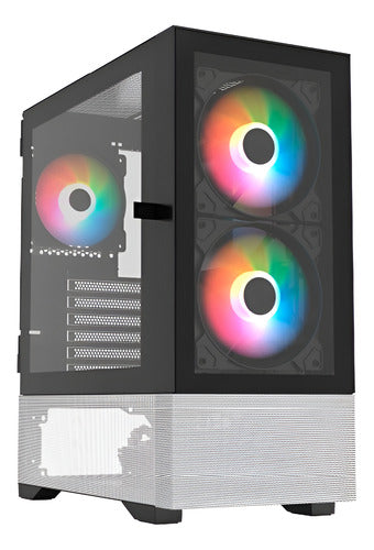 Gabinete Balam Rush Nitrox Crystal 5500 Cbw Midi-tower Neg/b