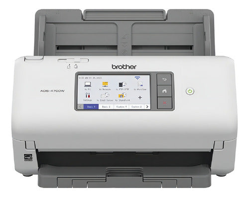 Escáner Escritorio Brother Valor Ads4700w Dúplex 6,000 Hojas