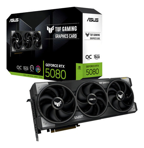 Tarjeta De Video Asus Nvidia Geforce Rtx 5080 Oc, 16gb Gddr7