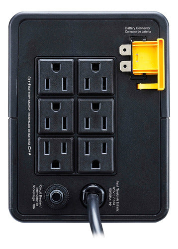 No Break Apc Bvx900l-lm Línea Interactiva 480w 900va 6 Conta