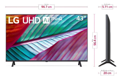 LG Smart Tv Led 43ur781c 43 , 4k Ultra Hd, Negro