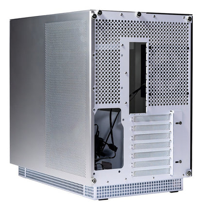 Gabinete Gamer Naceb Aether Na-0640 E-atx Full Torre 4 Fan Argb Cristal Templado Usb-c Na0640 Blanco