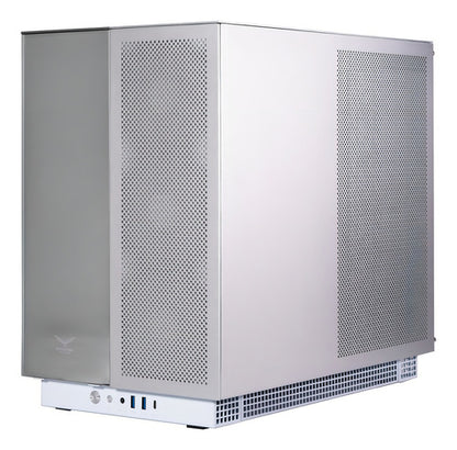 Gabinete Gamer Naceb Aether Na-0640 E-atx Full Torre 4 Fan Argb Cristal Templado Usb-c Na0640 Blanco