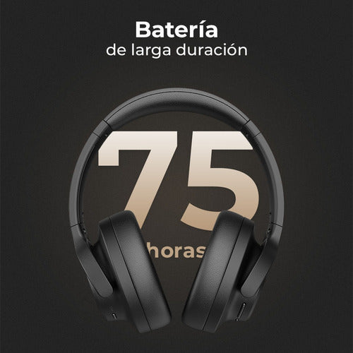 Audifonos Acteck Hype Epic Hp750 Bluetooth Ac-940856 Negro