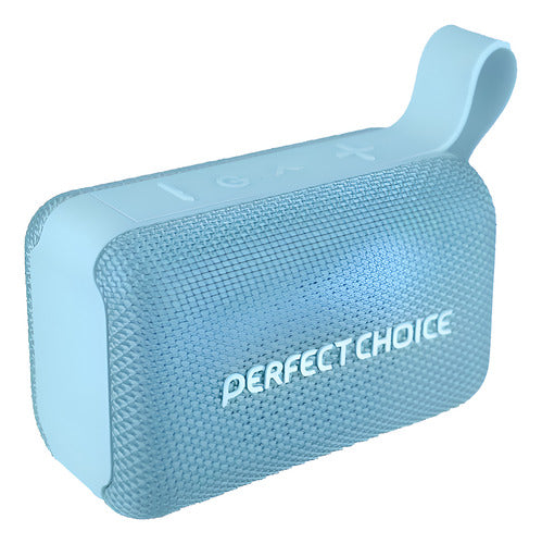 Perfect Choice Bocina Portátil Sugary Bluetooth 10w Rms Azul