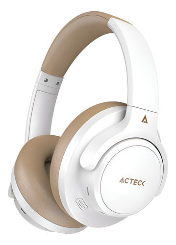 Audífonos Bluetooth Hype Epic Hp750 Acteck  Series Blanco