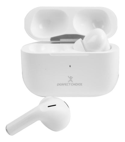 Perfect Choice Audífono Micrófono Pc-117193 Bluetooth Blanco