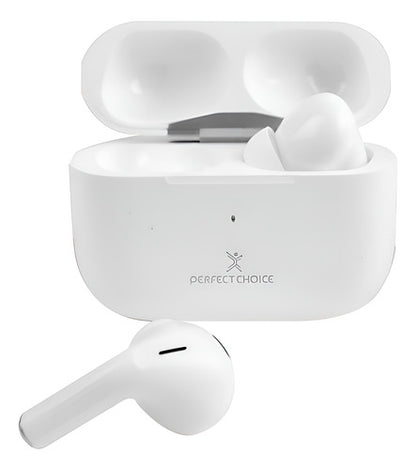 Perfect Choice Audífono Micrófono Pc-117193 Bluetooth Blanco