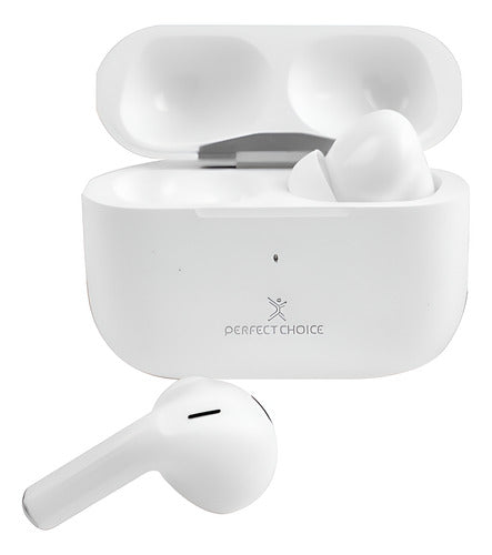 Perfect Choice Audífono Micrófono Pc-117193 Bluetooth Blanco