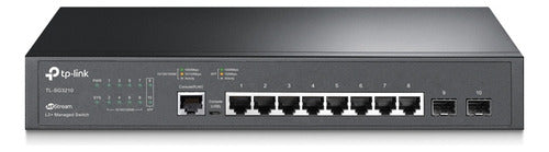 Switch Tp-link Gigabit Ethernet Omada L2+ Sg3210x-m2 8 + 2