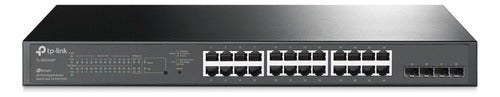 Switch Tp-link Jetstream, 24 Puertos Sfp, 128 Administrado