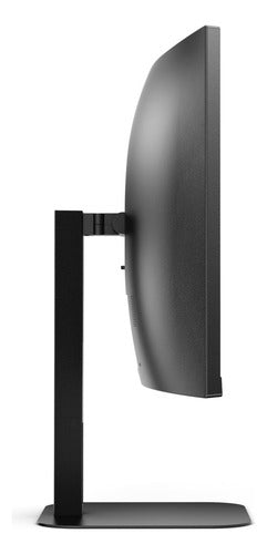Monitor Curvo Aoc Cu34v5cw/bk Led 34  Ultra Wide Qhd 100hz