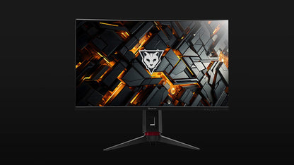 Monitor Curvo Ocelot Gaming 32 PuLG Fhd 180hz Freesync Negro