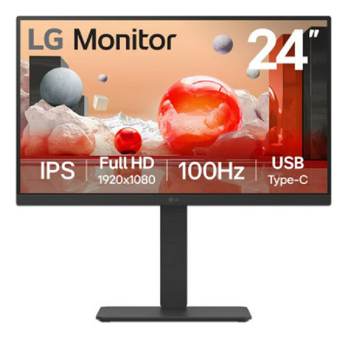 Monitor Led LG 24ba750-b 24  Resolución 1920x1080 Full Hd