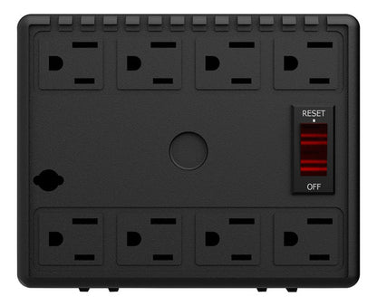 Regulador Complet Erv-6-012, 1.200w, 2.200va 120v, 8 Salidas