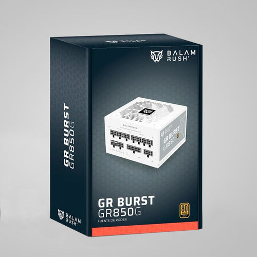 Fuente De Poder Balam Rush Gr Burst Gr850g 80 Plus Gold 850w