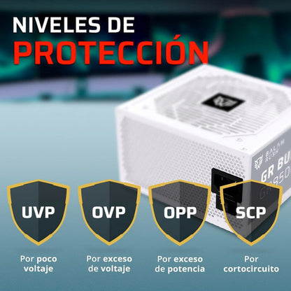 Fuente De Poder Balam Rush Gr Burst Gr850g 80 Plus Gold 850w