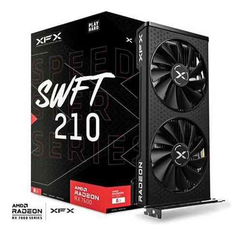 Tarjeta Video Xfx Amd Swft 210 Radeon Rx 7600 Core Edition