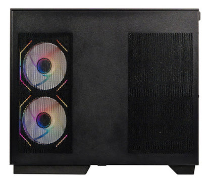 Gabinete Gaming Na-0638 Cristal Templado 2 Ventiladores Argb