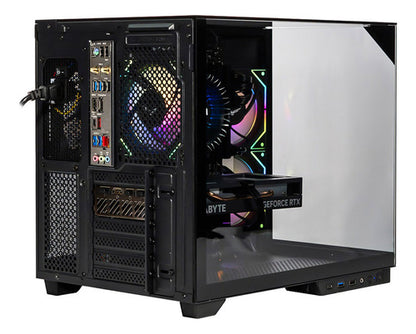Gabinete Gaming Na-0638 Cristal Templado 2 Ventiladores Argb