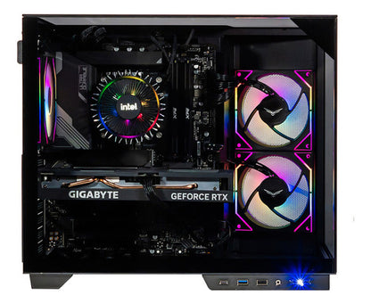 Gabinete Gaming Na-0638 Cristal Templado 2 Ventiladores Argb